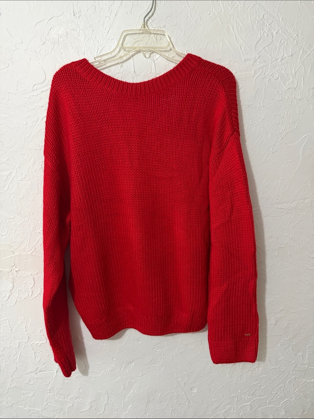PINK Victoria's Secret Red Crewneck Sweater